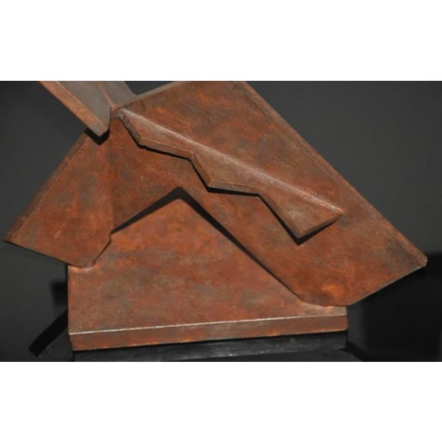 Polychrome Steel Sculpture by Jose Maria Fernandez Doña, 2007 For Sale - Image 4 of 9