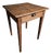 French Pine Side Table with Drawer, 19th Century For Sale