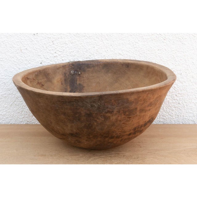 Old Primitive Round Vessel For Sale - Image 4 of 8