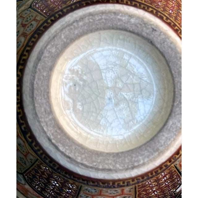 Fine and Rare Miniature Satsuma Vase by Taizan Yohei For Sale - Image 16 of 17