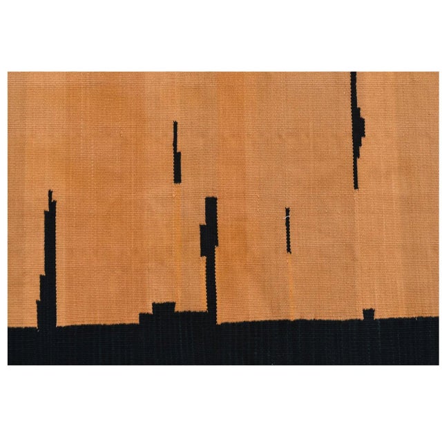Boho Chic Esilda Rug, 12x15, Mustard For Sale - Image 3 of 5