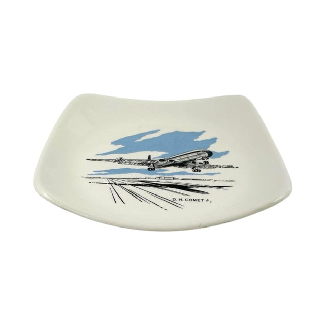 Vintage Boac De Havilland dh.106 Comet 4 Wade Airplane Jet Ashtray For Sale In Washington DC - Image 6 of 10