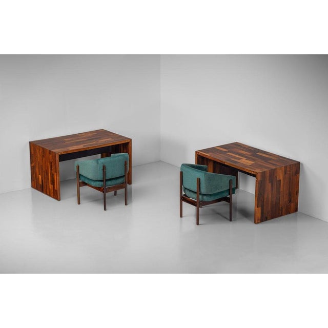 Foldable Desk Table by Jorge Zalszupin for Latelier, Brazil, 1959 For Sale - Image 6 of 18