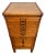 1900 - 1909 Antique Sectional Multi-Drawer Filing Cabinet Vollmer Bros. Quarter Sawn Oak For Sale - Image 5 of 18