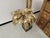 Hollywood Regency Large Brass Palm Tree Floor Lamp with 3 Trunks, 2010s For Sale - Image 3 of 18