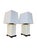 2020s Lauren Ralph Lauren Cream Crackle Glaze Ceramic Table Lamps, Pair For Sale - Image 5 of 12