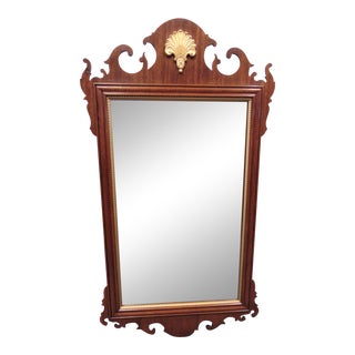 Councill Craftsman Chippendale Mahogany Mirror For Sale