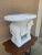 Mid-Century Modern A Palm Beach Icon | White Wicker Elephant Drinks Table, 1970s For Sale - Image 3 of 12