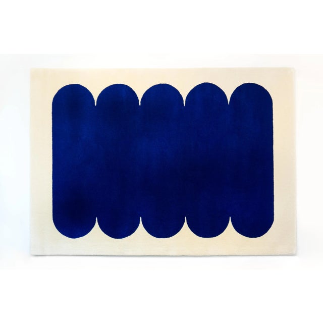 Not Yet Made - Made To Order Blue Rug by interieur interieur For Sale - Image 5 of 5