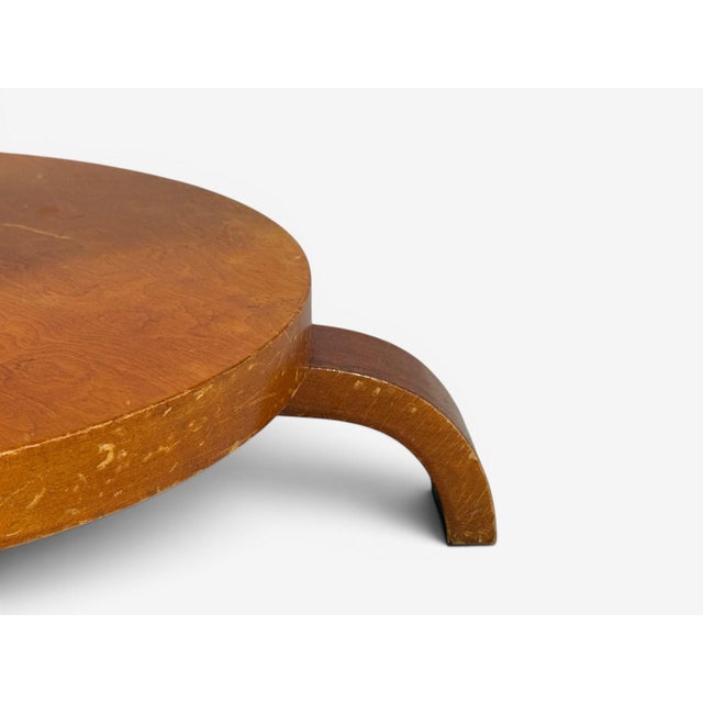 Swedish Art Deco, End Table, Birch, Ebonized Wood, Sweden, 1930s For Sale - Image 9 of 9
