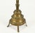 18th /19th C. Brass Crucifix Corpus Christi on Tripod Stand For Sale - Image 9 of 12