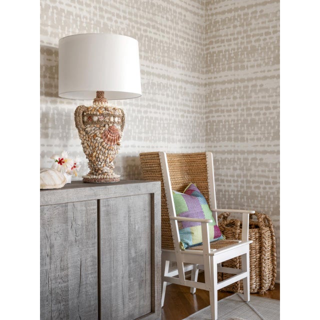 Phillip Jeffries Wallpaper Phillip Jeffries Spirited Dynamic Stone For Sale - Image 4 of 5