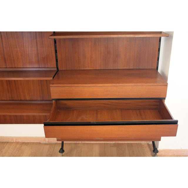 Urio Modular Wall System by Ico and Luisa Parisi for Mim, 1957 For Sale - Image 13 of 18