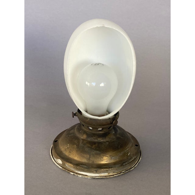 Here's a nifty 100-year-old sconce for the bathroom or other location. It's all-original and in excellent condition,...