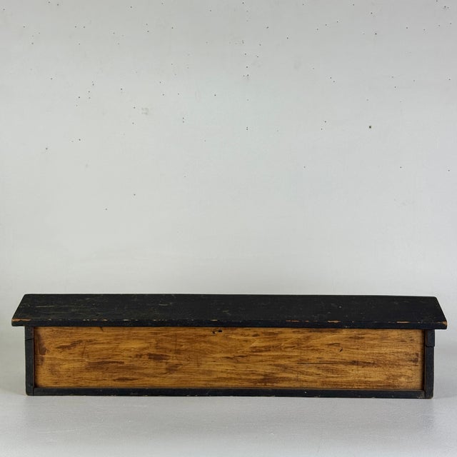 Wood Vintage Mid 20th Century Handmade Wooden Train Tunnel, Decorative Home Accent For Sale - Image 7 of 9