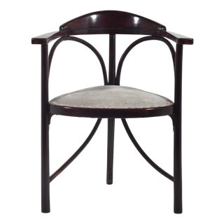 Thonet Model 81 Three-Legged Armchair For Sale