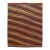 Turkish Safari Kilim Wool 5x6 Striped Red & Orange Handmade Area Rug #1142567 For Sale