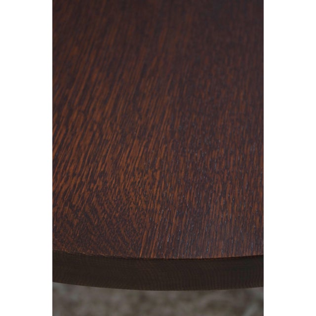 Stickley Round Mission Oak Cocktail Table For Sale In Philadelphia - Image 6 of 14