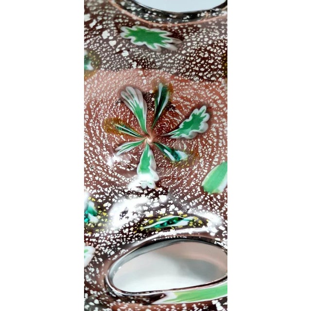 Brown Vintage Brown Murano Glass Ashtray or Catchall from Fratelli Toso, 1960s For Sale - Image 8 of 14