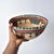 Textile Early 20th Century Hausa Grass Basket Bowl Nigeria 10 Inch For Sale - Image 7 of 9