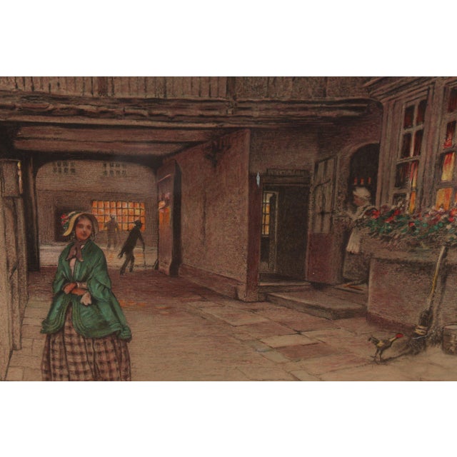 Pencil-Signed Cecil Aldin (1870-1935) Lithograph – "The Red Lion, Banbury" C. 1923 For Sale In Portland, ME - Image 6 of 8