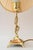 Jugendstil Brass Table Lamps with Fabric Shades, Vienna, Austria, 1908, Set of 2 For Sale - Image 3 of 18