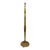 Period French Art Deco Gilt Wood Floor Lamp-Jules Leleu Inspired For Sale - Image 9 of 10