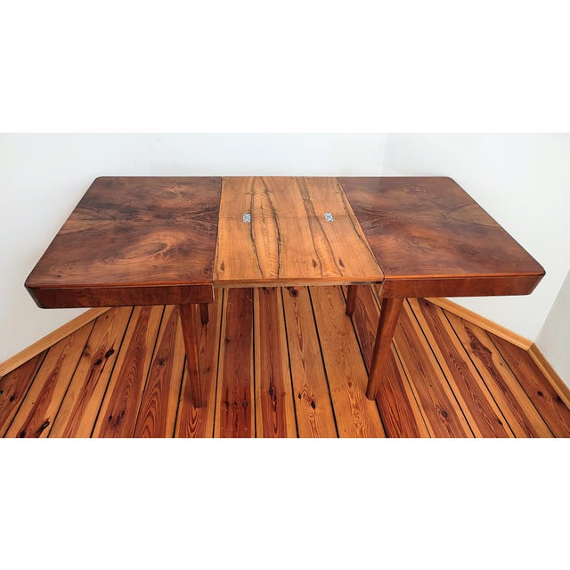 Mid-Century Modern Czech Dining Table by Jindřich Halabala for Up Races, 1950s For Sale - Image 12 of 18