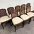 Early 20th Century Vintage French Country Louis XV Style Cane Back Cane Seat Dining Chairs For Sale - Image 5 of 11