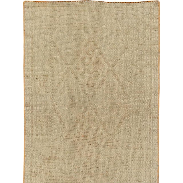 Rustic Galerie Shabab Collection Mid-20th Century Turkish Anatolian Runner For Sale - Image 3 of 10