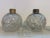 American Antique 1900’s Cut Glass Ball Form Scent Bottles - a Pair For Sale - Image 3 of 11
