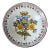 Vintage Hand-Painted Wall or Centerpiece Bowl-Spain For Sale