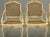 French 1920s Vintage Louis XV-Style French Caned Arm Chairs - Set of 4 For Sale - Image 3 of 13