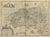 Antique map 'Duke of Brittany'. Detailed map of Brittany, France. with decorative cartouches for the title, key and scale,...