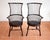 Antique Arts and Crafts Beech and Leather Liberty Windsor Chairs, 1900s, Set of 2 For Sale - Image 17 of 18
