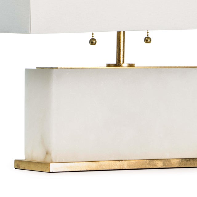 Not Yet Made - Made To Order Regina Andrew Ali Alabaster Table Lamp For Sale - Image 5 of 6