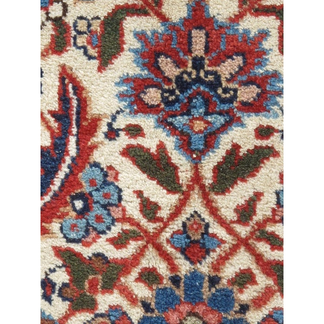 Traditional Vintage Circa 1940 Mahal Hand Woven Rug 9'8 X 12'7 For Sale - Image 3 of 8