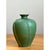 Vintage Geometric Green Ceramic Vase For Sale - Image 9 of 12