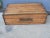 Antique Wooden Travel Trunk For Sale - Image 9 of 14