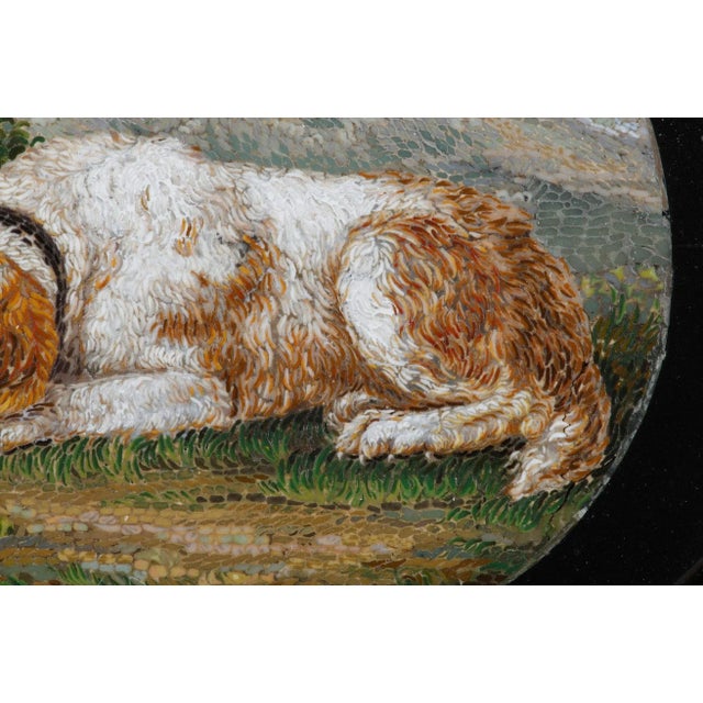 Stone Micromosaic and Gold Paperweight in the style of G. Barberi. Early 19th Century For Sale - Image 7 of 13