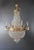 1910s Empire Brass Crystal Lustre Chandelier Ceiling Light For Sale - Image 12 of 12
