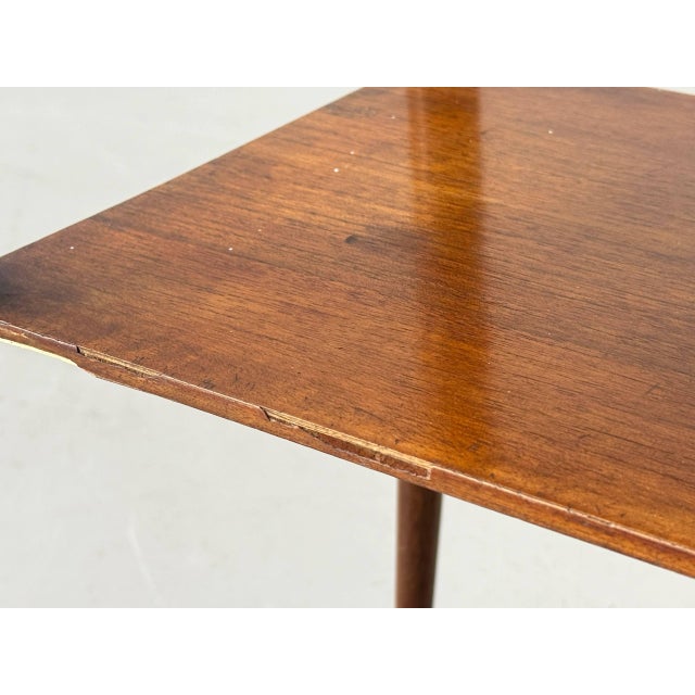Mid-Century Side Table with Shelf in Teak, 1960s For Sale - Image 10 of 16