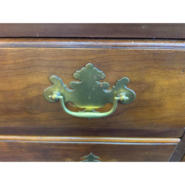 Late 20th Century Kindel Cherry Chest of Drawers For Sale - Image 9 of 9