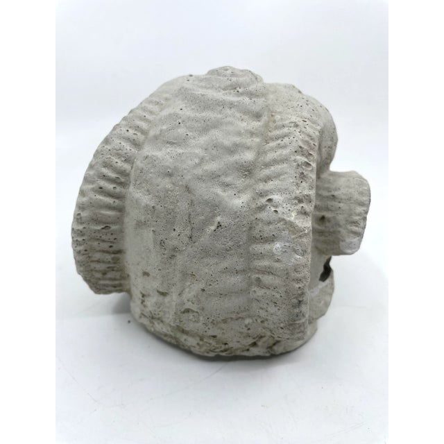 Antique Architectural Rams Head Statue | Chairish