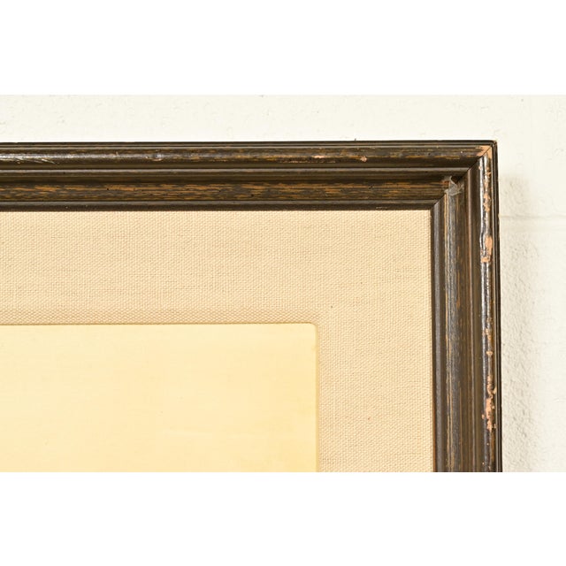 Andrew Wyeth "The Mill" Original Framed Lithograph, Circa 1970s For Sale - Image 10 of 16