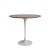 Mid-Century Modern Rare 1960s Saarinen Oval Walnut Table With Early Knoll Label For Sale - Image 3 of 12