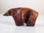 Mid-Century Modern Folded Leather Bear Sculpture, Germany, 1960s For Sale - Image 4 of 10