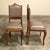 Set of 6 Antique Country French Louis XVI Dining Chairs With Leather For Sale - Image 9 of 18