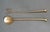 Grant Dawson Mangrove Collection 24k Gold-Plated Salad Servers, Set of 2 For Sale - Image 4 of 15