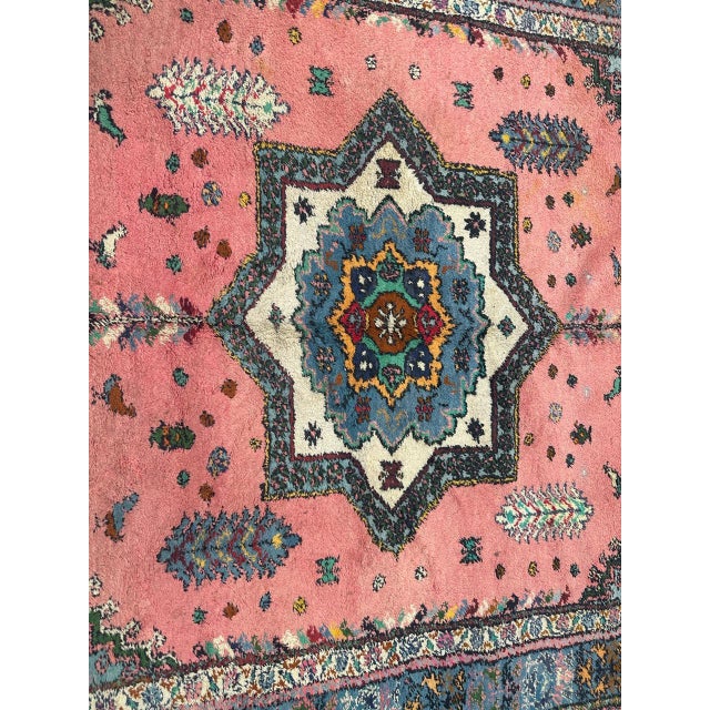 Vintage Moroccan Rustic Rabat Rug, 1960s For Sale - Image 16 of 18